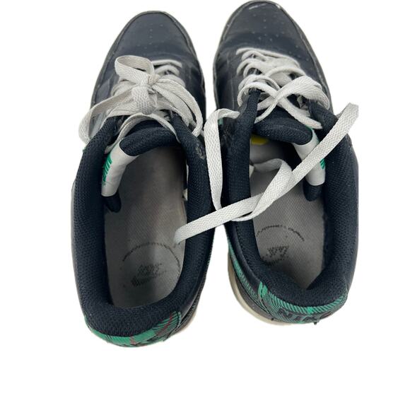 Nike Court Vision Low Green Plaid Shoes Mens 10 - Picture 6 of 7